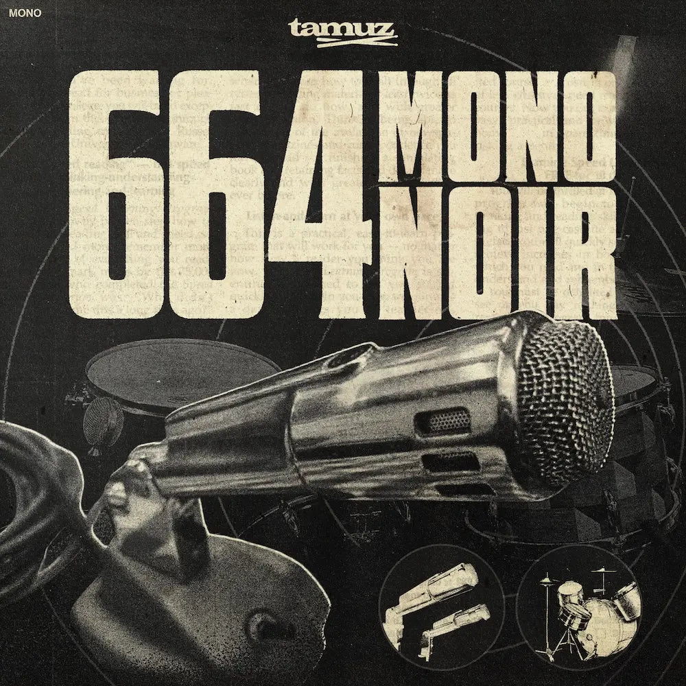 664 Mono Noir | Royalty Free Drum Breaks & Sample Pack – The Drum