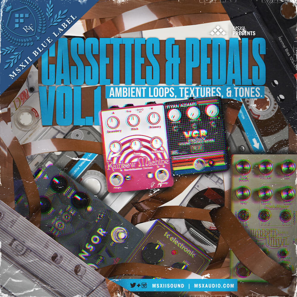 MSXII Sound Design Cassettes Pedals – The Drum Broker