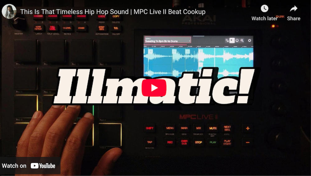 Cooking Up That Classic Hip Hop Vibe with the MPC Live II