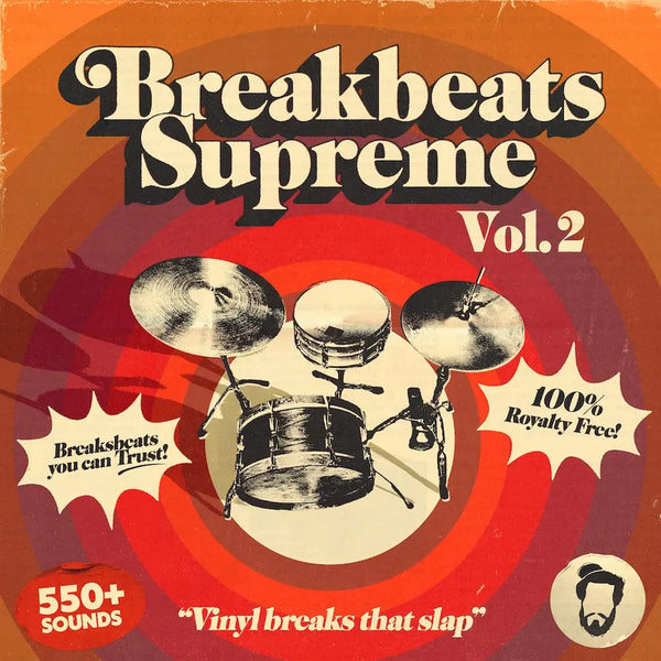Breakbeats Supreme Vol. 2 | Royalty-Free Vintage Breaks – The Drum