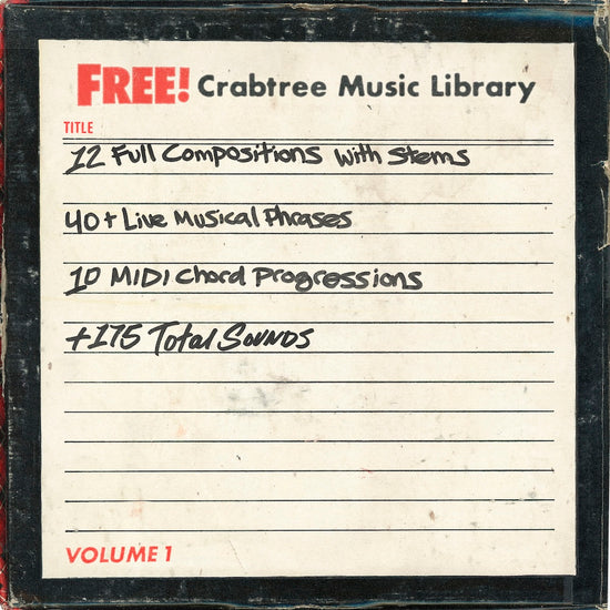 Crabtree Music Library - FREE! Vol. 1