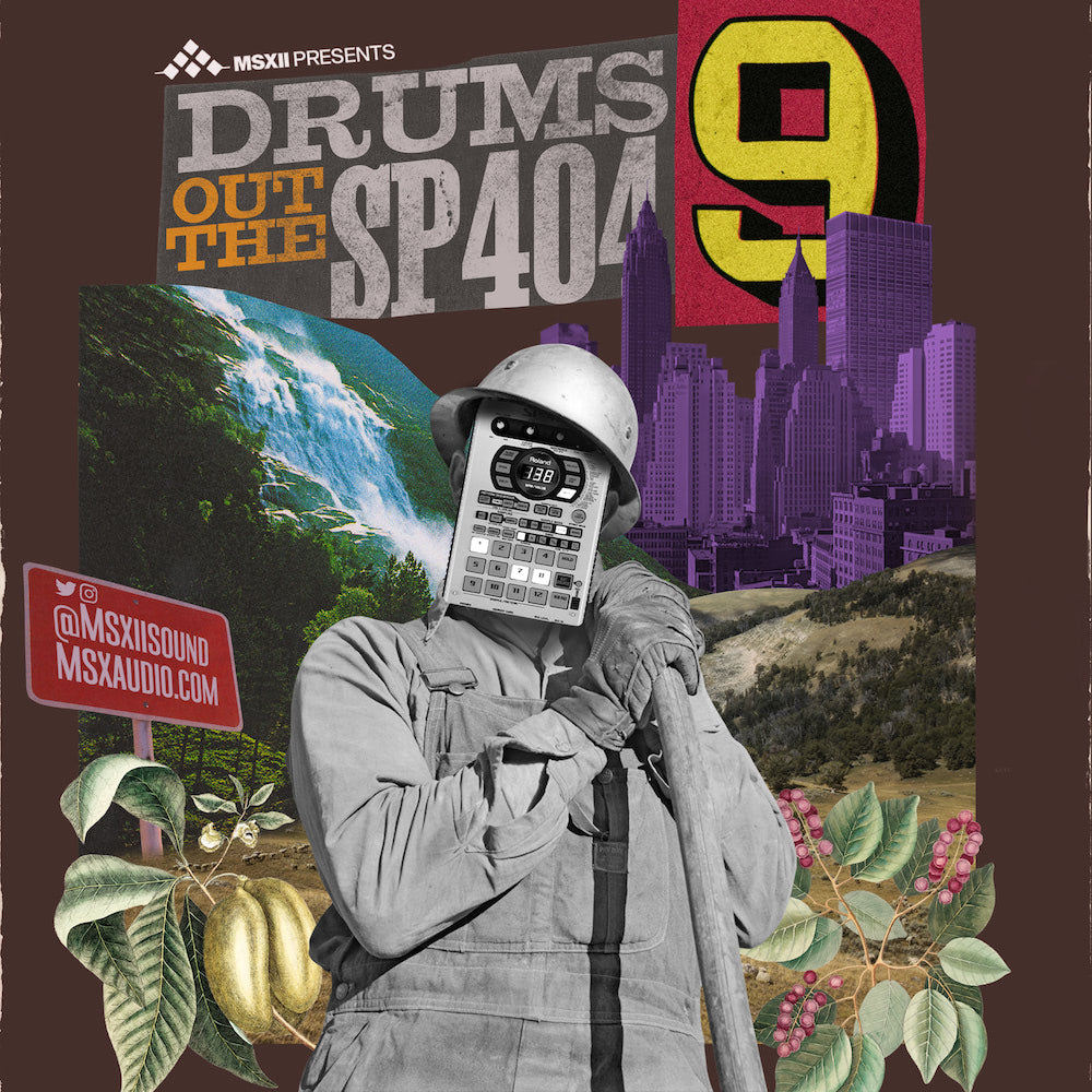 MSXII Sound Design - Drums Out The SP404 Bundle – The Drum Broker