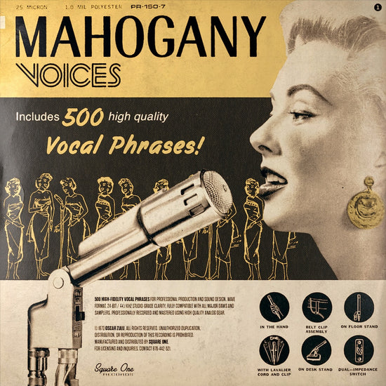 Square One Shots - Mahogany Voices Vol. 1