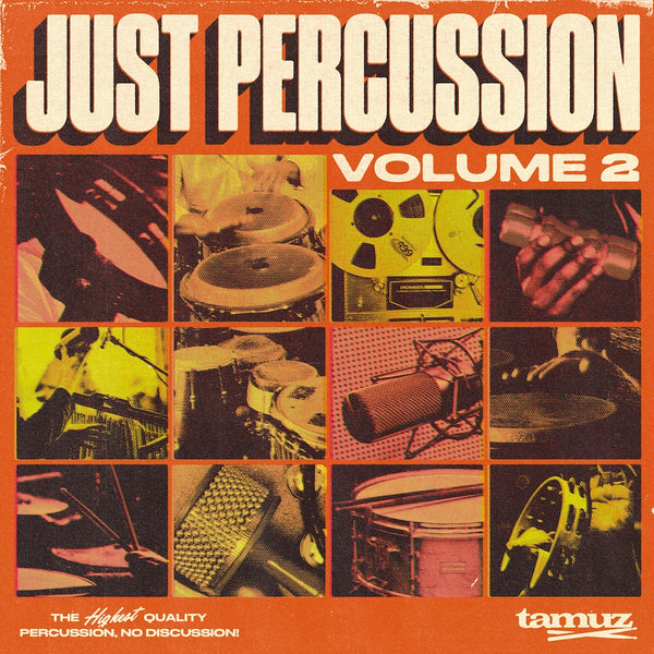 Tamuz - Just Percussion Vol. 2 Sample Pack – The Drum Broker