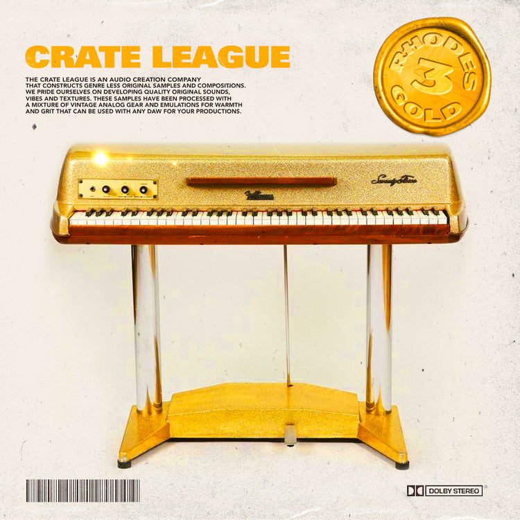 The Crate League - Rhodes Gold Vol. 3 – The Drum Broker