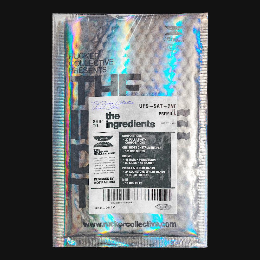The Rucker Collective - The Ingredients Sample Pack, Drum Kit ...