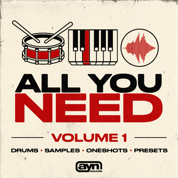 AYN Sounds - All You Need Vol. 1 (Multi-Kit) – The Drum Broker