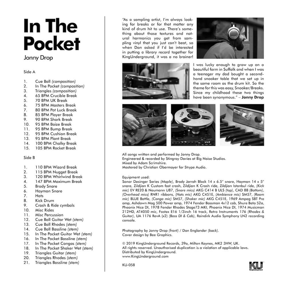 KingUnderground - In The Pocket Sample Library