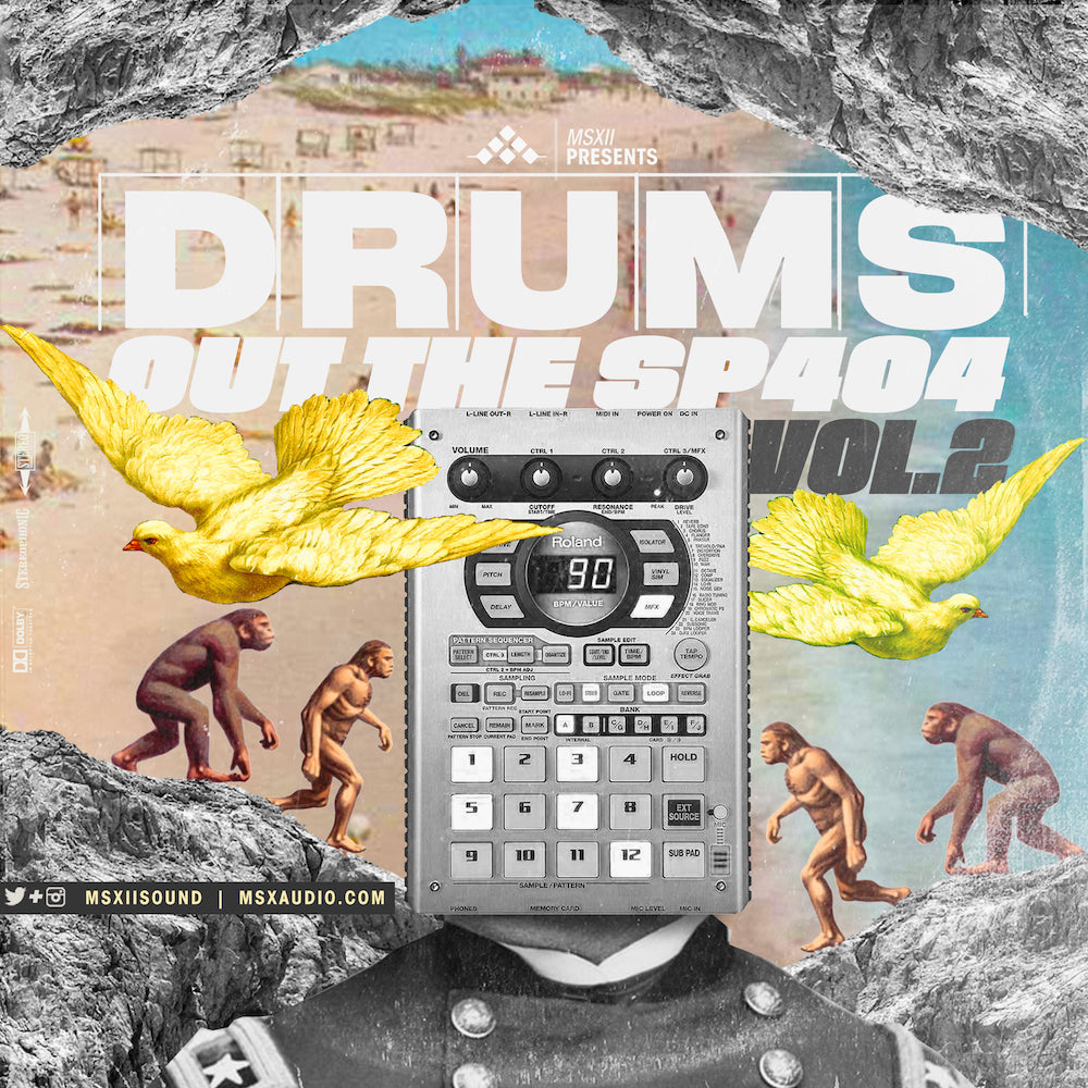 MSXII Sound Design - Drums Out The SP404 Vol. 2