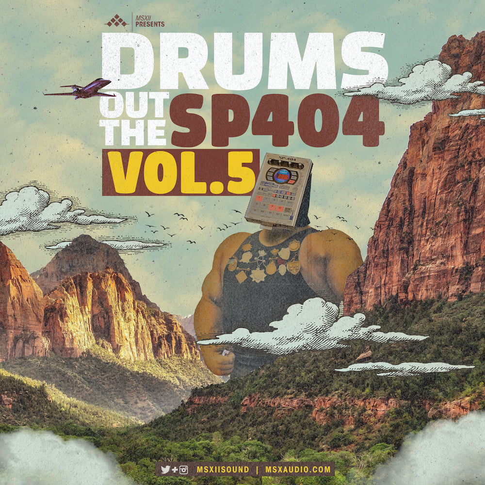 MSXII Sound Design - Drums Out The SP404 Bundle – The Drum Broker