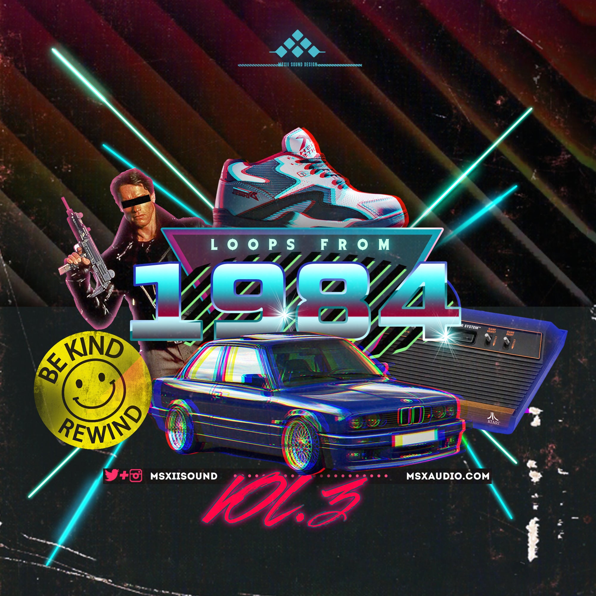 MSXII Sound Design - Loops From 1984 Vol. 3