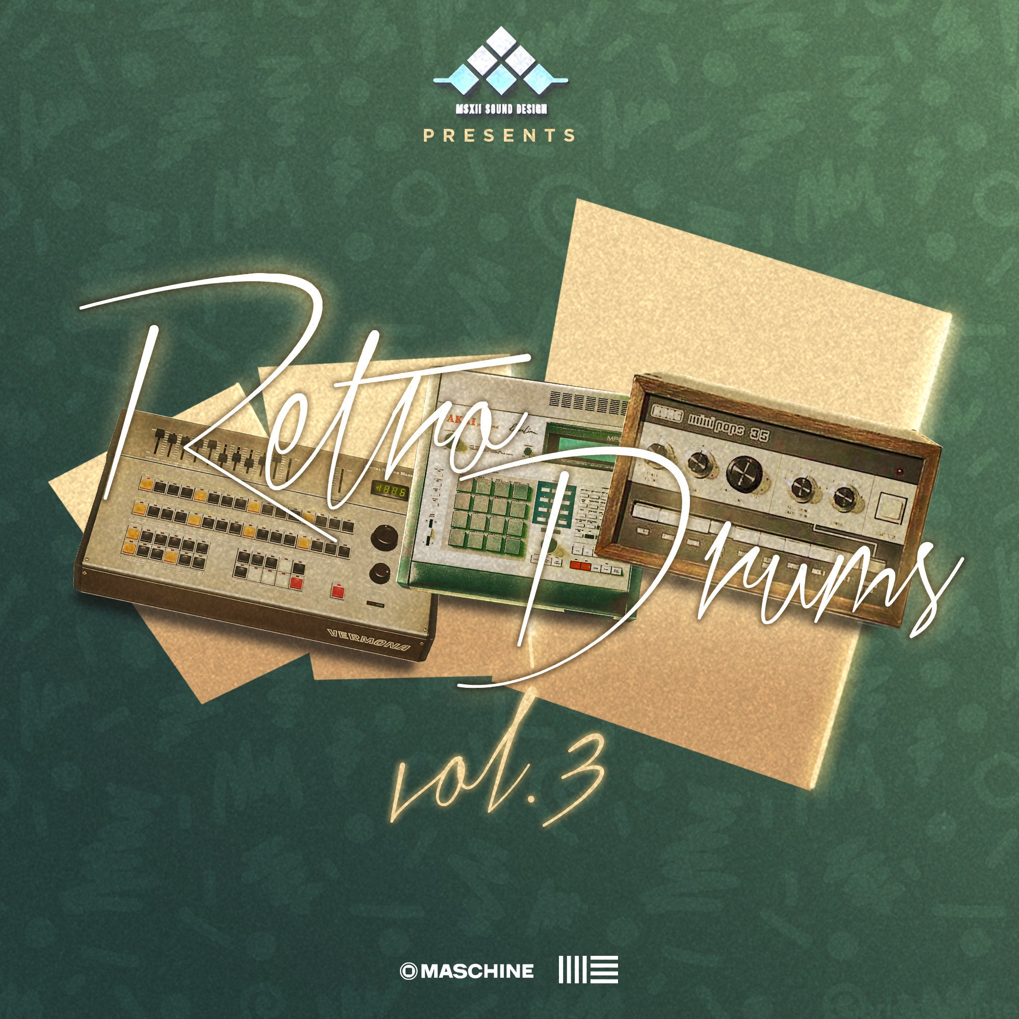 MSXII Sound Design - Retro Drums Vol. 3