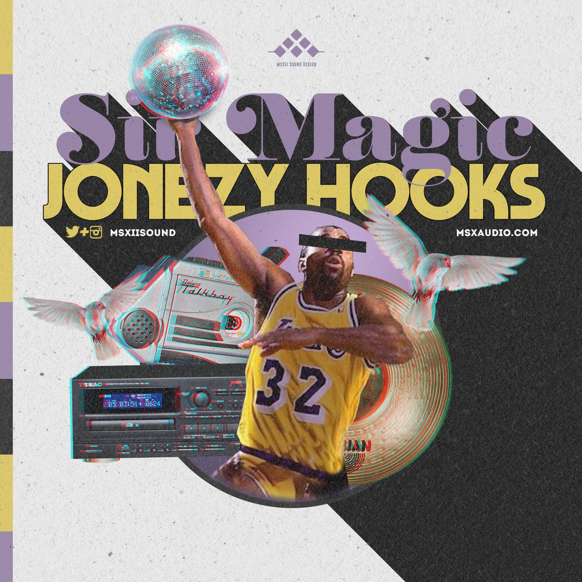 MSXII Sound Design - Sir Magic Jonezy Hooks Vocal Sample Pack