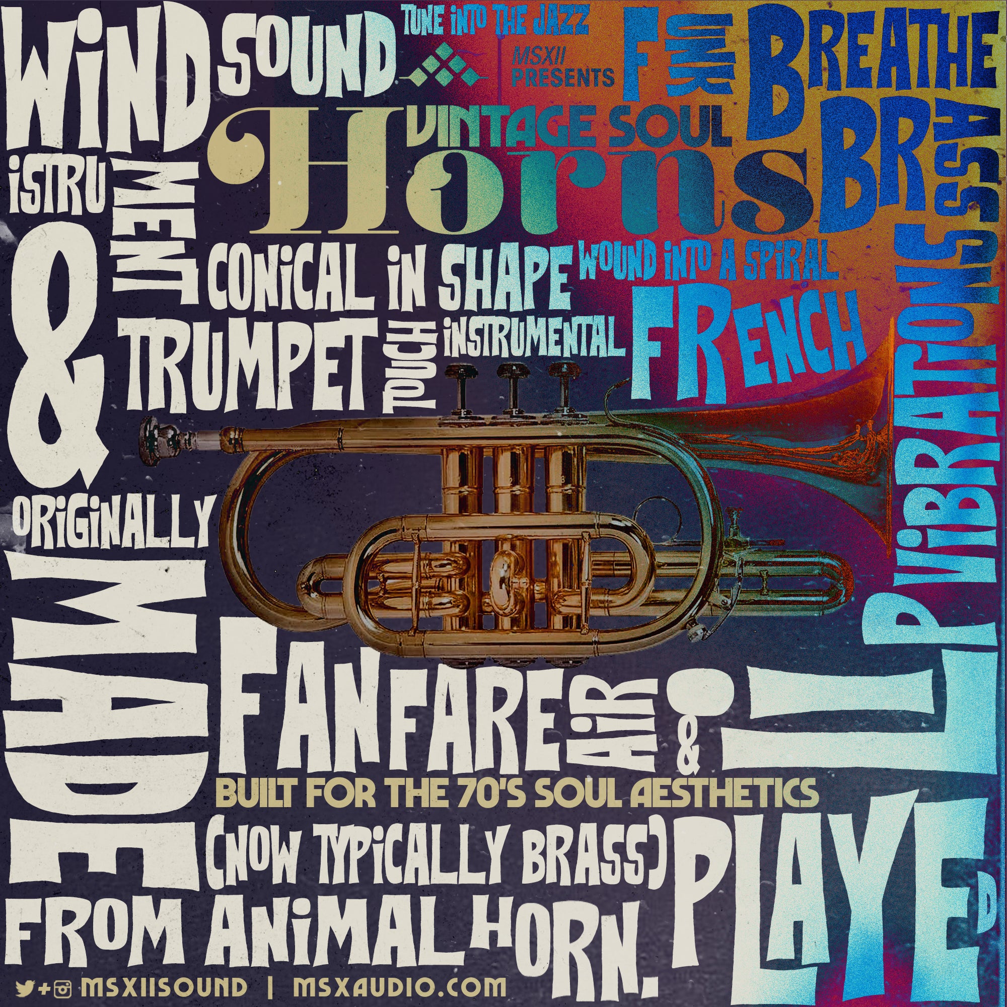 Vintage Soul Horns by MSXII Sound Design