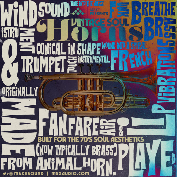 Vintage Soul Horns by MSXII Sound Design – The Drum Broker