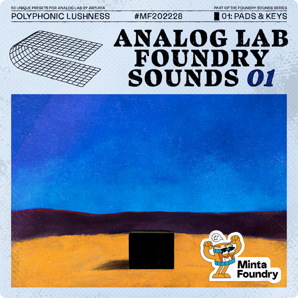 Minta Foundry - Analog Lab Foundry Sounds 01: Pads & Keys