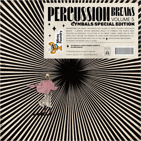 Minta Foundry - Percussion Breaks Vol. 5 (Cymbals Edition)