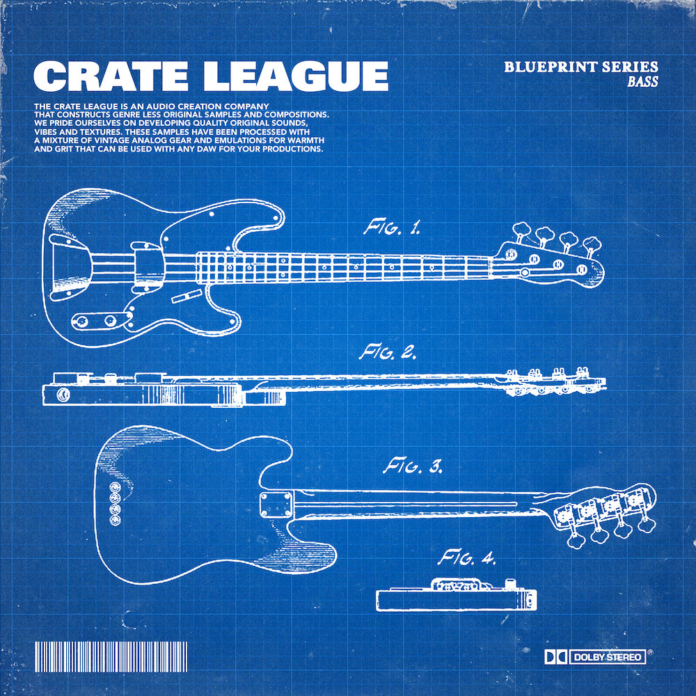 The Crate League - BluePrint Series (Bass)