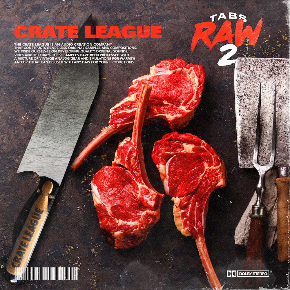 The Crate League - Tabs Raw Drum Breaks Vol. 2