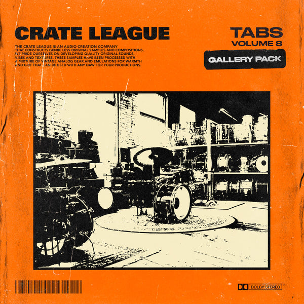 The Crate League - Tabs Vol. 8 (The Gallery) – The Drum Broker