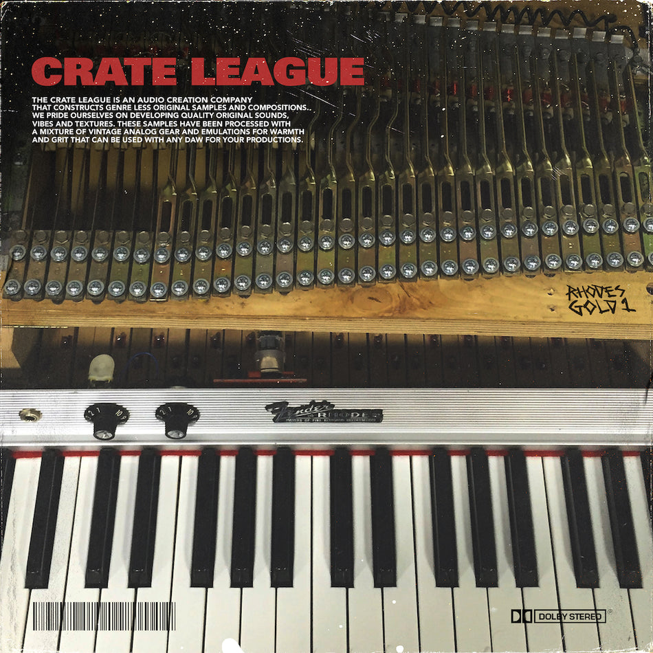 The Crate League - Rhodes Gold Vol. 1 Sample Pack – The Drum Broker